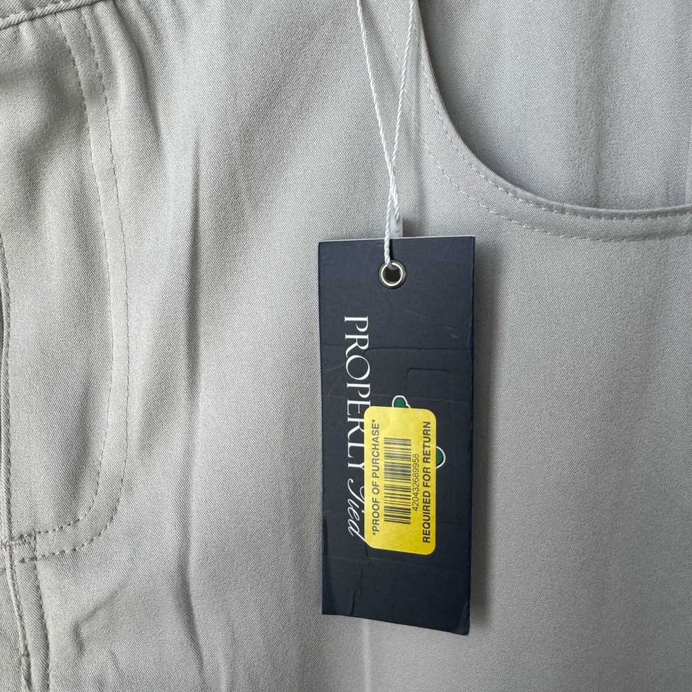 NWT Properly Tied Fairway Performance Boy’s Pants Sand Size 16 - Picture 3 of 9